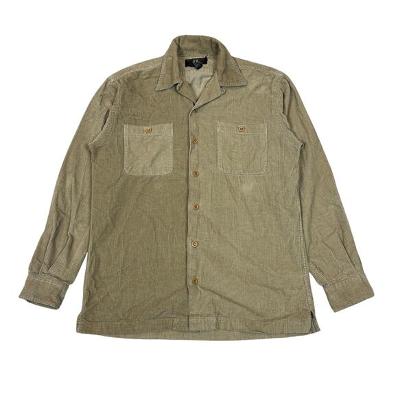 RRL Double RL Corduroy Button Up Shirt Men's XS Retro Americana